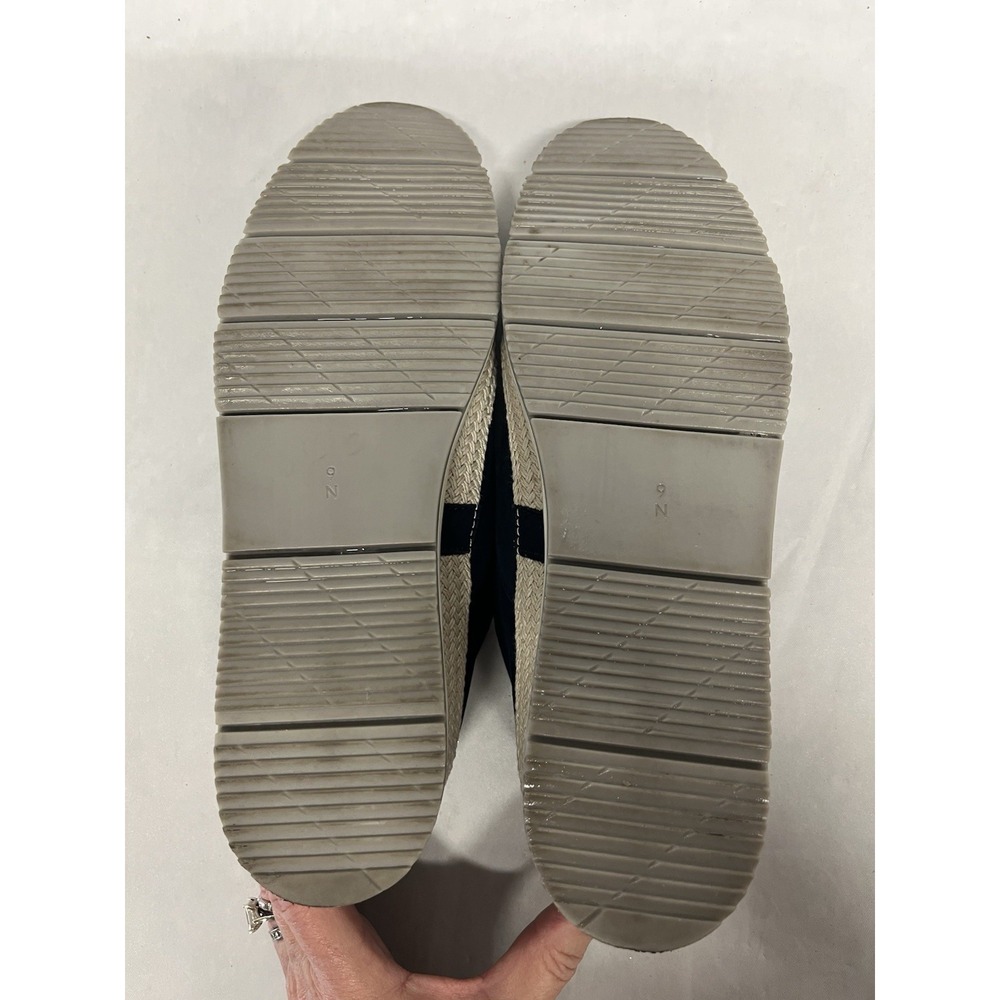 Vaneli Sport Womens Quain Nabuk Comfort Slip On Sneakers Shoes Size 9N Navy Blue - Picture 7 of 7